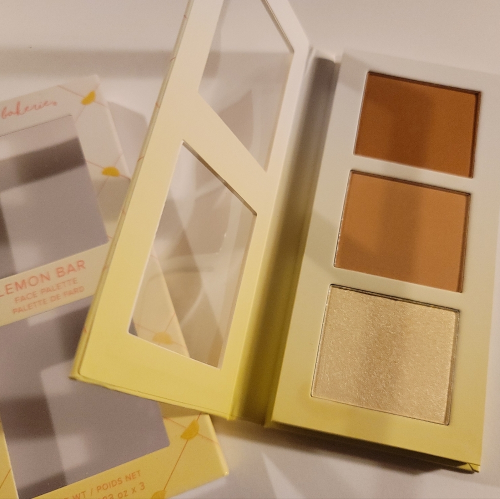 🚀3/$15 Beauty Bakerie Face Palette - Lemon Bar NIB - Picture 4 of 11